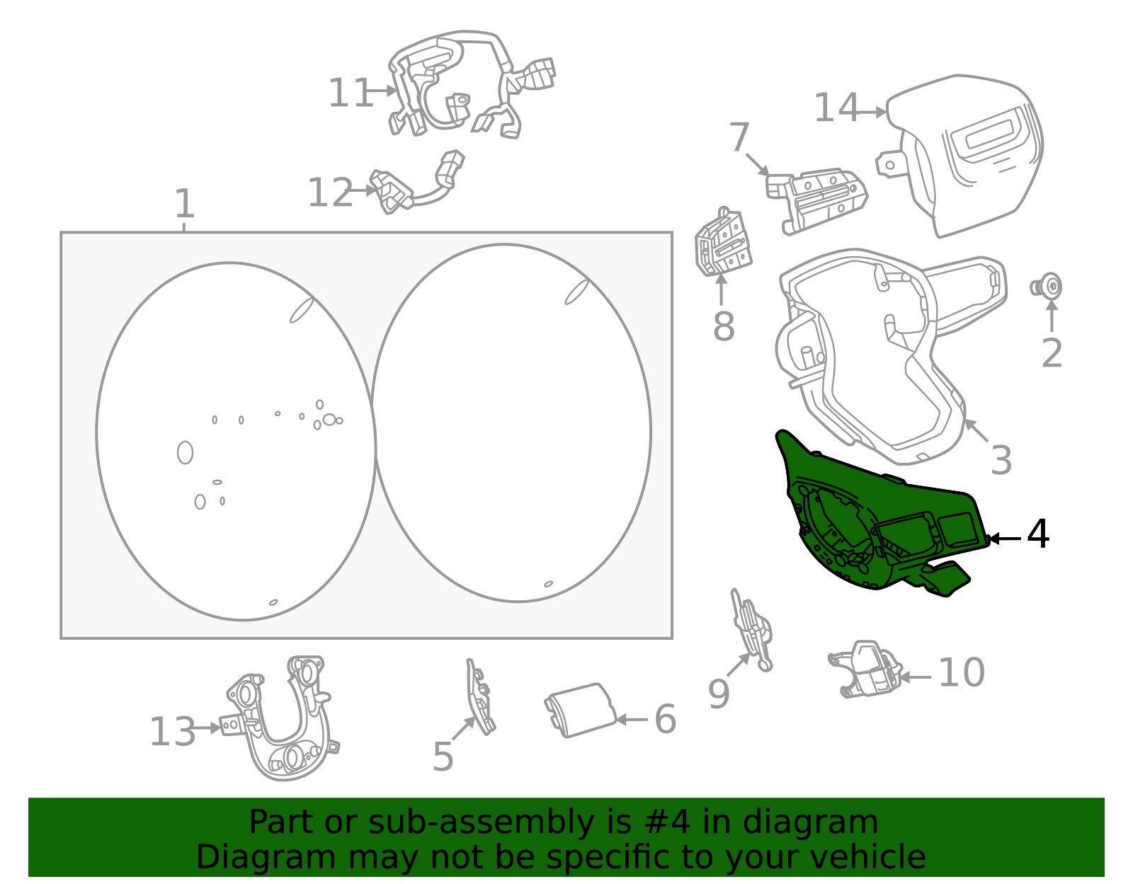 2025-2026 GMC Rear Shroud 85646213 | OEM Parts Online