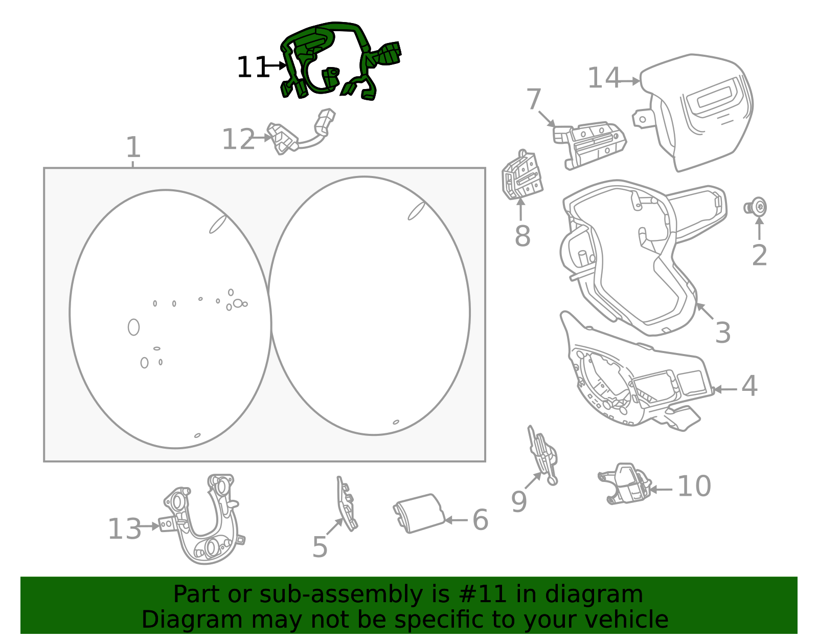 2025-2026 GMC Harness 85794435 | OEM Parts Online