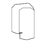 6783612040 - Body: Cover for Scion: iM, xA, xB, xD | Toyota: 4Runner, Avalon, Camry, Corolla, Corolla iM, Highlander, Land Cruiser, Matrix, Prius, Prius Plug-In, Sequoia, Tacoma, Tundra, Venza Image