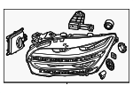 92101AR020 - Electrical: Headlamp Assembly for Hyundai Image