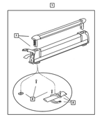 5019362AA - Mopar Accessories - Component Parts: Mounting Hardware Kit for Mopar Image