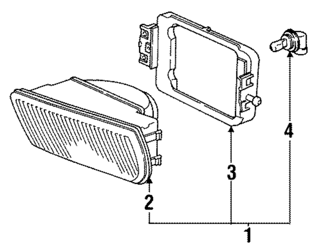 63178360805 - Electrical: Lens &amp; Housing Support for BMW Image