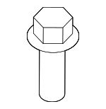 C2C41552 - Body: Track Cover Screw for Jaguar Image