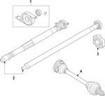 26118689360 - : Drive Shaft Damper for Mini: Cooper Countryman Image