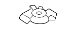 881P0R0000 - Body: Fan Motor for Kia Image