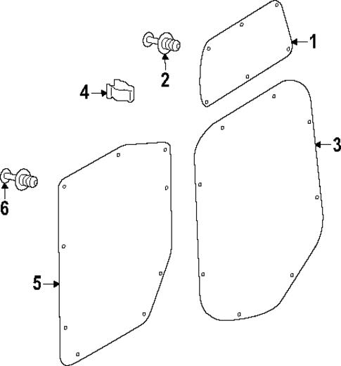 INTERIOR TRIM - REAR DOOR for 2025 Mercedes-Benz eSprinter #0