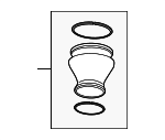 12799814 - Steering: Seal Kit for Saab Image