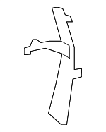 553060E040 - Body: Lower Brace for Toyota: Highlander Image