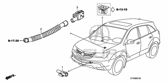 A/C Sensor for 2012 Acura MDX #0