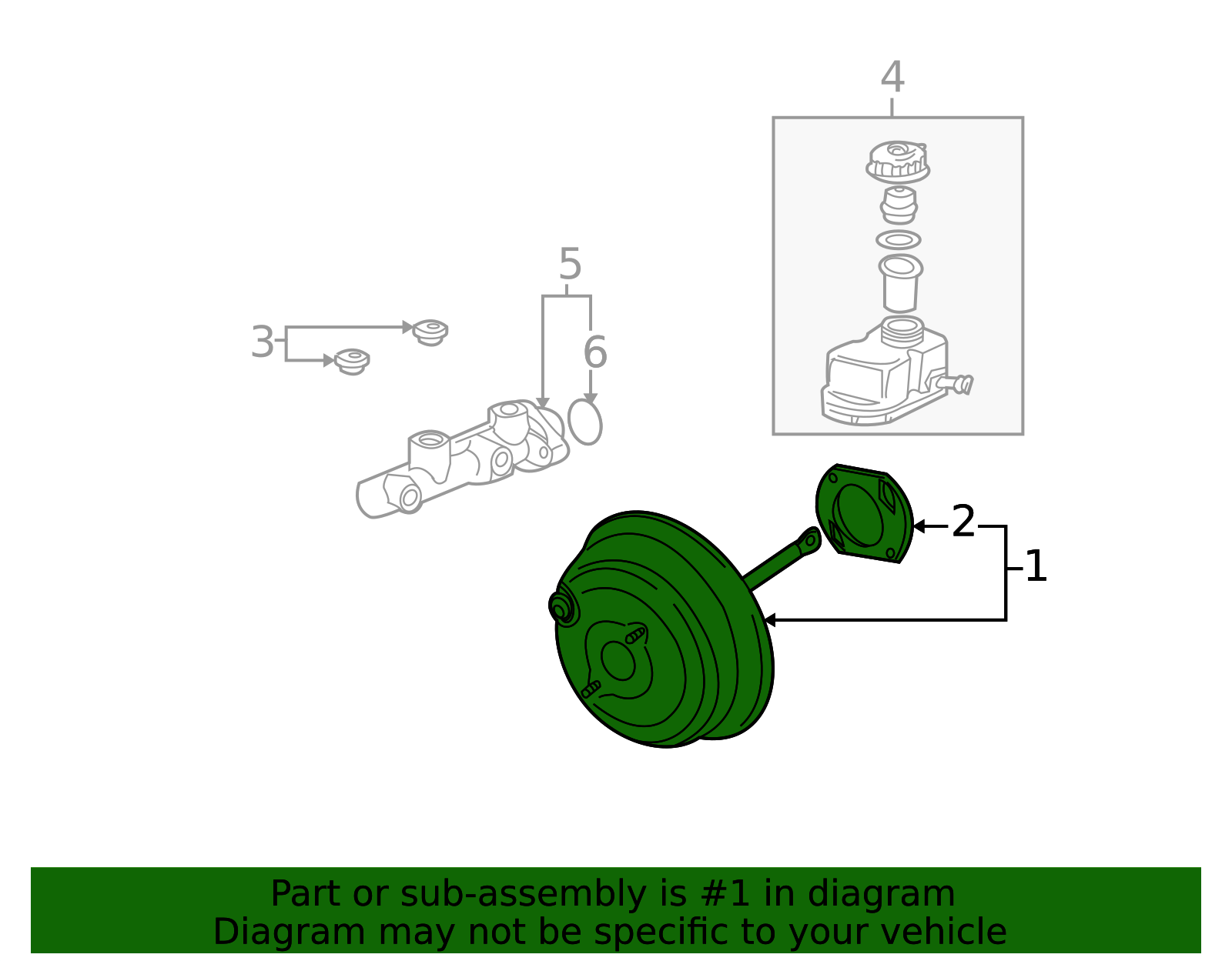 OEM Grade Brake Master Cylinder For BMW Z3 97-00 L6-2.8L W/DSC - 34-31-6-754-048