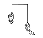 72117329930 - : Buckle for BMW Image