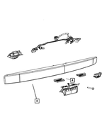 5026338AA - Instrument Panel and Radios and Consoles: Camera for Chrysler: Aspen, Town &amp; Country | Dodge: Durango, Grand Caravan | Jeep: Commander, Grand Cherokee Image