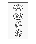 4M0898967 - HVAC: Repair Kit for Audi: A4, A4 allroad, A4 Quattro, A5 Quattro, A5 Sportback, A6 allroad, A6 Quattro, A7 Sportback, A8 Quattro, e-tron Quattro, e-tron S, e-tron S Sportback, e-tron Sportback, Q5, Q5 PHEV, Q5 Sportback, Q8 e-tron, Q8 e-tron Sportback, RS5, RS5 Sportback, RS6 Avant, RS7 Sportback, S4, S5, S5 Sportback, S6, S7 Sportback, S8, SQ5, SQ5 Sportback, SQ8 e-tron, SQ8 e-tron Sportback Image