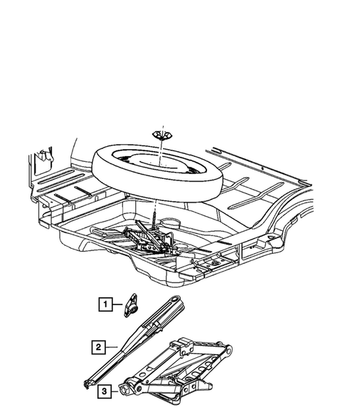 Jack Stowage for 2012 Dodge Challenger #0