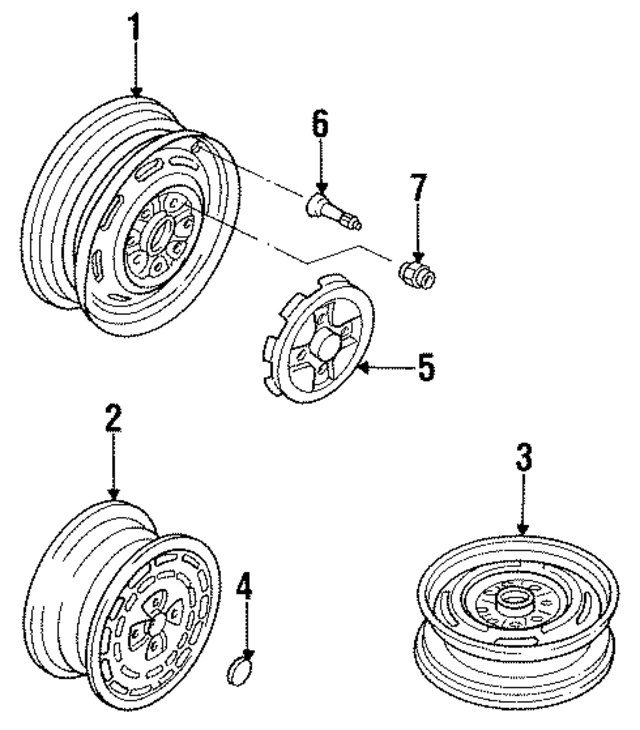 4034313E00 - : Hub Cap for Nissan Image