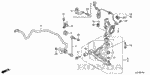57451SJCA00 - Chassis: BRACKET, SENSOR for Honda Image