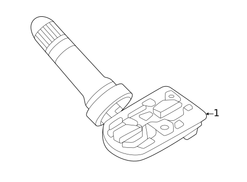 Tire Pressure Monitor Components for 2025 Volvo EX90 #0