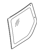 DT1Z6142006AL - Body: Door Glass for Ford: Transit Connect Image