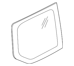 DT1Z6142006W - Body: Door Glass for Ford Image