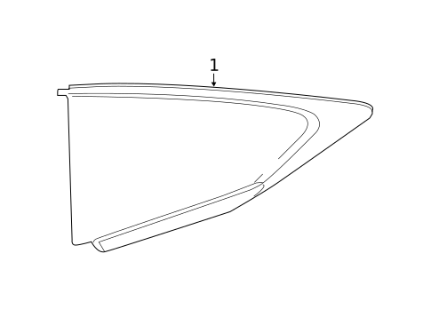 Glass & Hardware for 2025 Lexus RC F #0