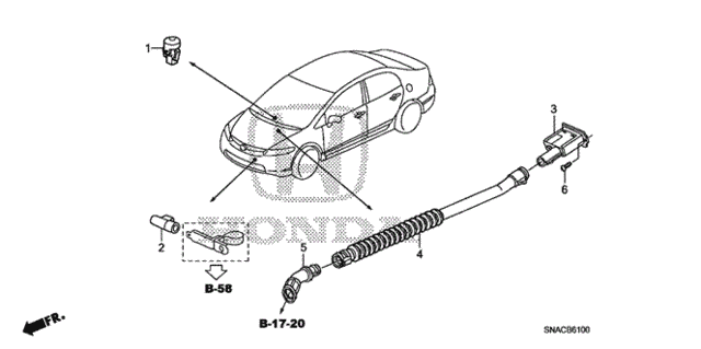 A/C Sensor for 2011 Honda Civic #0