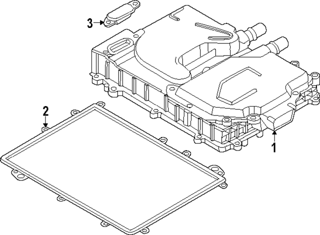 366A71XBM0 - : Inverter Cover for Hyundai Image