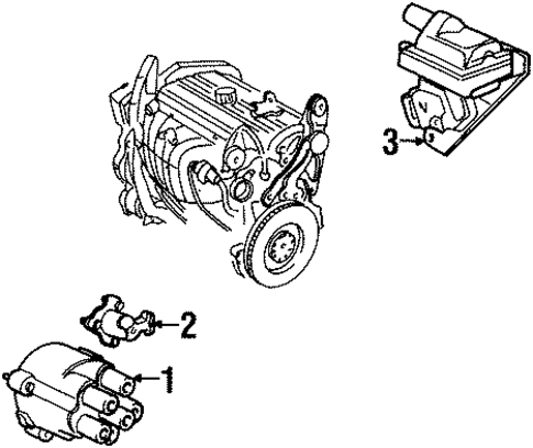 Ignition System for 1995 Volvo 850 #0