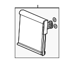 80210TNYJ51 - HVAC: Evaporator Core for Honda Image