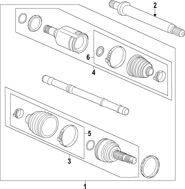 42758449 - : Axle Assembly for GM Image