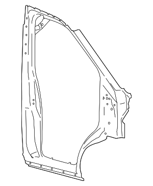 EK4Z61278A96F - Body: Aperture Panel for Ford Image