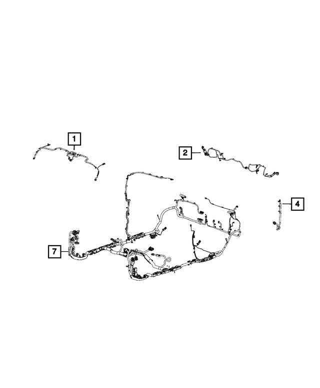 68357532AD - Electrical: Jumper Wiring for Mopar Image image