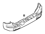 MR555504 - Body: Bumper Cover for Mitsubishi Image