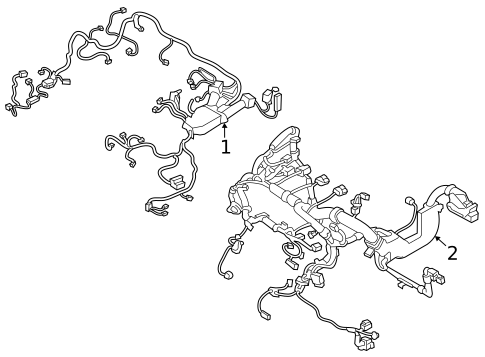 Wiring Harness for 2023 Mazda CX-30 #0