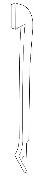 4E0837701J - Body: Front Seal for Audi: A8 Quattro, S8 Image