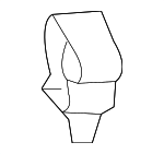 WHT008089 - Cooling System: Reservoir Clip for Audi Image