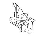 4N0121263F - Cooling System: Rear Bracket for Audi Image