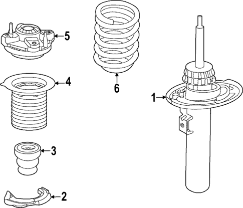 Struts & Components for 2023 BMW 230i #0