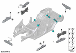 61139397075 - : Bracket For Comfort Access Antenna for BMW Image