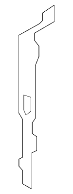 BK3Z6128409C - Body: Center Reinforced Support for Ford Image image