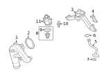 94013304 - Cooling System: Water Pump Gasket for GM Image