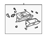 1997-2001 Toyota Camry - Glove Box Assembly