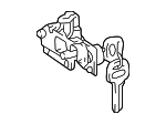 6905642020 - Body: Glove Box Lock Kit for Toyota Image