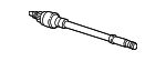 44018ST7C06 - Front Drive Axle: Boots for Acura: Integra Image