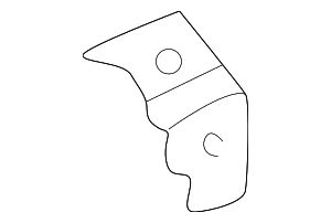 4B0867299A - Body: Door Trim Panel Clip for Audi Image