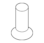 1125006166B - Body: Splash Shield Bolt for Hyundai: Accent, Azera, Elantra, Entourage, Santa Fe, Sonata, Tiburon Image