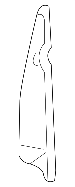 291354D600 - Body: Air Deflector for Hyundai: Entourage Image