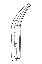 F85Z1528177A - Body: Reinforcement for Ford: F-150, F-150 Heritage, F-250 Image