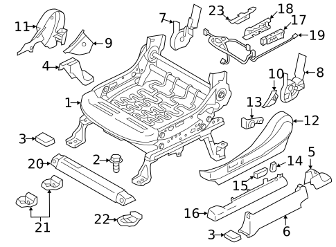 Tracks & Components for 2025 Mitsubishi Outlander Sport #2