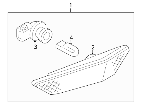 Side Marker Lamps for 2003 INFINITI G35 #0