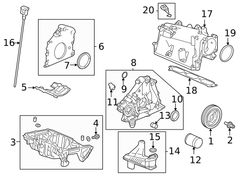 Engine Parts for 2024 Acura TLX #0